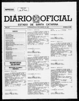 Diário Oficial do Estado de Santa Catarina. Ano 56. N° 14356 de 07/01/1992