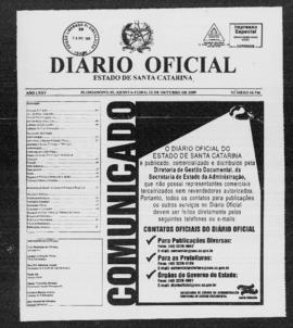 Diário Oficial do Estado de Santa Catarina. Ano 75. N° 18716 de 22/10/2009