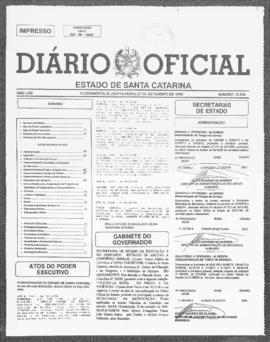 Diário Oficial do Estado de Santa Catarina. Ano 63. N° 15524 de 27/09/1996