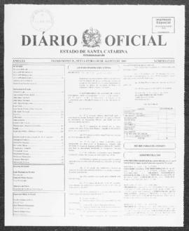 Diário Oficial do Estado de Santa Catarina. Ano 70. N° 17212 de 08/08/2003