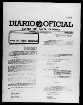 Diário Oficial do Estado de Santa Catarina. Ano 47. N° 11827 de 14/10/1981