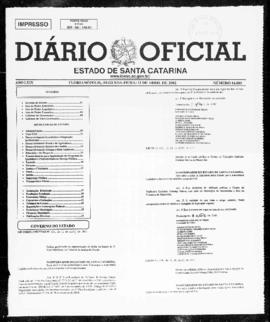 Diário Oficial do Estado de Santa Catarina. Ano 69. N° 16885 de 15/04/2002