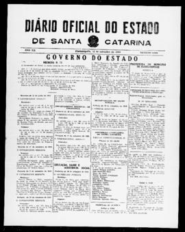 Diário Oficial do Estado de Santa Catarina. Ano 20. N° 4980 de 15/09/1953