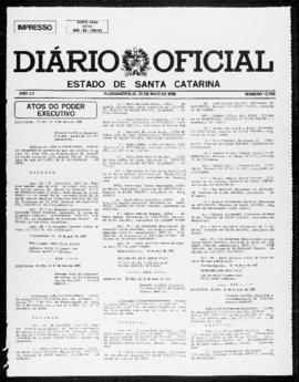 Diário Oficial do Estado de Santa Catarina. Ano 52. N° 12706 de 13/05/1985