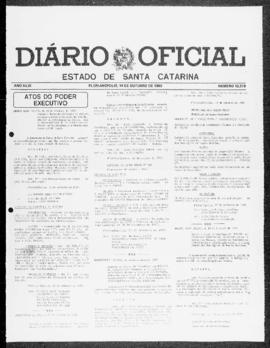 Diário Oficial do Estado de Santa Catarina. Ano 49. N° 12319 de 14/10/1983