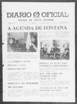 Diário Oficial do Estado de Santa Catarina. Ano 40. N° 10117 de 18/11/1974