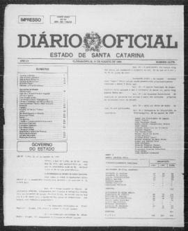 Diário Oficial do Estado de Santa Catarina. Ano 55. N° 13776 de 31/08/1989