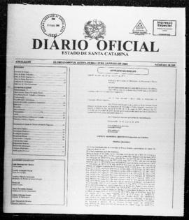 Diário Oficial do Estado de Santa Catarina. Ano 73. N° 18289 de 25/01/2008