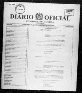 Diário Oficial do Estado de Santa Catarina. Ano 71. N° 17671 de 04/07/2005