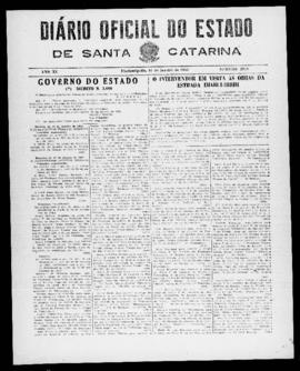Diário Oficial do Estado de Santa Catarina. Ano 11. N° 2913 de 31/01/1945