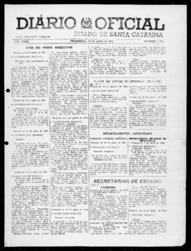 Diário Oficial do Estado de Santa Catarina. Ano 31. N° 7616 de 10/08/1964