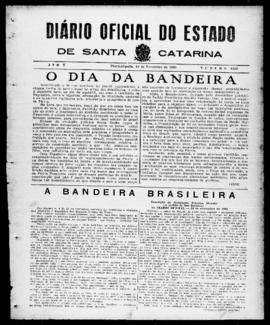 Diário Oficial do Estado de Santa Catarina. Ano 5. N° 1353 de 18/11/1938