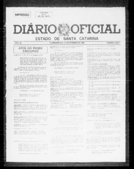 Diário Oficial do Estado de Santa Catarina. Ano 53. N° 13041 de 15/09/1986