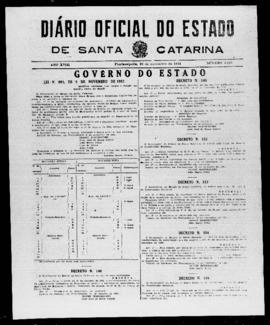 Diário Oficial do Estado de Santa Catarina. Ano 18. N° 4543 de 20/11/1951