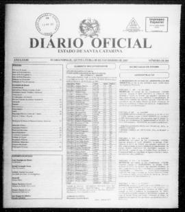 Diário Oficial do Estado de Santa Catarina. Ano 73. N° 18244 de 08/11/2007