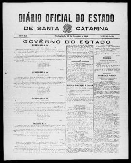 Diário Oficial do Estado de Santa Catarina. Ano 12. N° 3124 de 11/12/1945