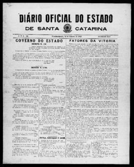 Diário Oficial do Estado de Santa Catarina. Ano 9. N° 2418 de 12/01/1943