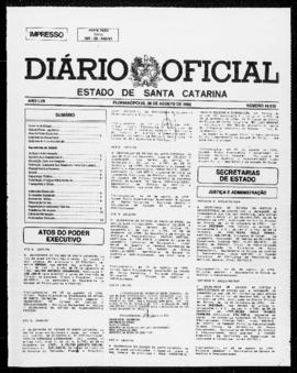 Diário Oficial do Estado de Santa Catarina. Ano 57. N° 14515 de 28/08/1992