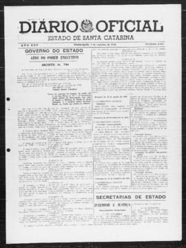 Diário Oficial do Estado de Santa Catarina. Ano 25. N° 6184 de 06/10/1958