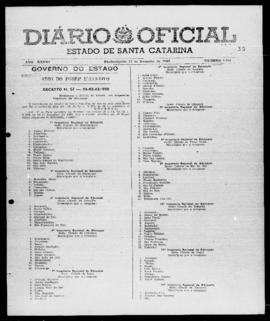Diário Oficial do Estado de Santa Catarina. Ano 28. N° 6991 de 15/02/1962