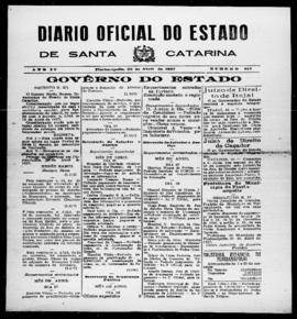 Diário Oficial do Estado de Santa Catarina. Ano 4. N° 913 de 30/04/1937