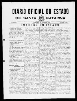 Diário Oficial do Estado de Santa Catarina. Ano 21. N° 5184 de 29/07/1954