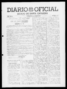 Diário Oficial do Estado de Santa Catarina. Ano 27. N° 6528 de 25/03/1960
