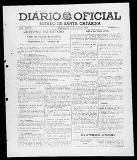 Diário Oficial do Estado de Santa Catarina. Ano 28. N° 6763 de 13/03/1961