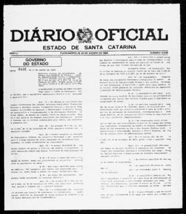 Diário Oficial do Estado de Santa Catarina. Ano 51. N° 12530 de 20/08/1984
