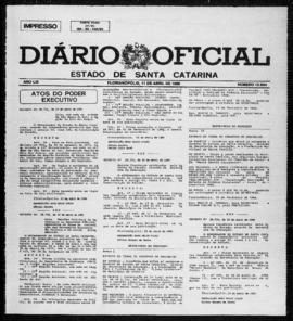 Diário Oficial do Estado de Santa Catarina. Ano 53. N° 12934 de 11/04/1986