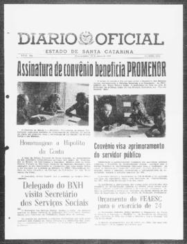 Diário Oficial do Estado de Santa Catarina. Ano 40. N° 9951 de 20/03/1974