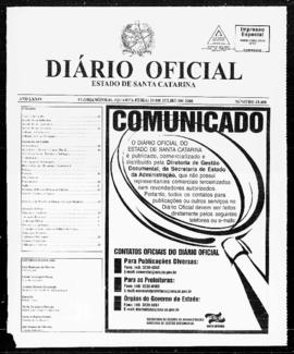 Diário Oficial do Estado de Santa Catarina. Ano 74. N° 18408 de 23/07/2008