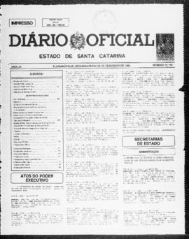 Diário Oficial do Estado de Santa Catarina. Ano 61. N° 15119 de 06/02/1995