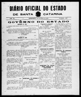 Diário Oficial do Estado de Santa Catarina. Ano 6. N° 1697 de 07/02/1940