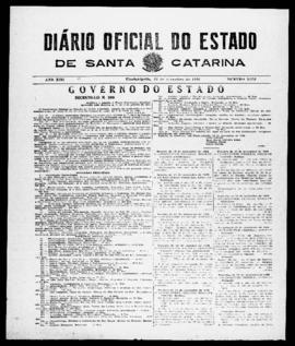 Diário Oficial do Estado de Santa Catarina. Ano 13. N° 3352 de 22/11/1946