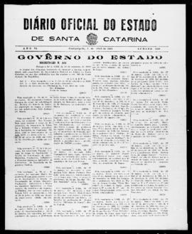 Diário Oficial do Estado de Santa Catarina. Ano 6. N° 1460 de 01/04/1939