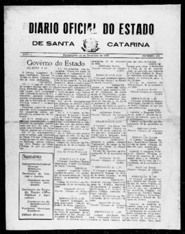 Diário Oficial do Estado de Santa Catarina. Ano 1. N° 211 de 23/11/1934