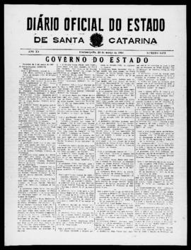 Diário Oficial do Estado de Santa Catarina. Ano 15. N° 3672 de 29/03/1948
