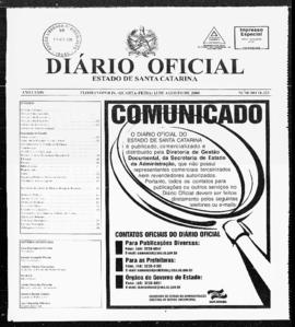 Diário Oficial do Estado de Santa Catarina. Ano 74. N° 18423 de 13/08/2008