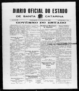 Diário Oficial do Estado de Santa Catarina. Ano 4. N° 1115 de 18/01/1938