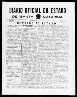 Diário Oficial do Estado de Santa Catarina. Ano 20. N° 4959 de 14/08/1953