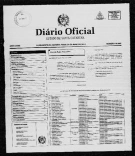 Diário Oficial do Estado de Santa Catarina. Ano 77. N° 19095 de 25/05/2011