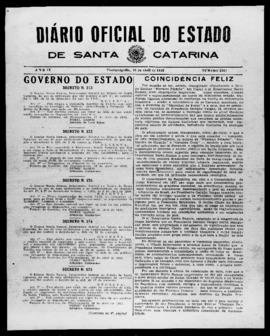 Diário Oficial do Estado de Santa Catarina. Ano 9. N° 2241 de 20/04/1942