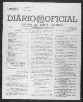 Diário Oficial do Estado de Santa Catarina. Ano 55. N° 13774 de 29/08/1989
