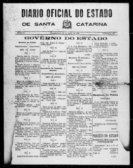 Diário Oficial do Estado de Santa Catarina. Ano 2. N° 377 de 22/06/1935