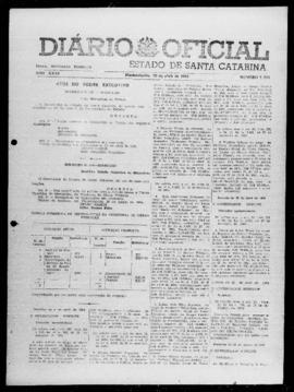 Diário Oficial do Estado de Santa Catarina. Ano 31. N° 7538 de 28/04/1964