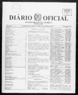 Diário Oficial do Estado de Santa Catarina. Ano 71. N° 17455 de 11/08/2004