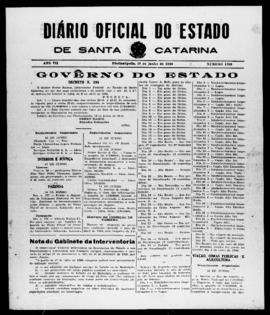 Diário Oficial do Estado de Santa Catarina. Ano 7. N° 1786 de 18/06/1940