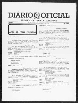 Diário Oficial do Estado de Santa Catarina. Ano 45. N° 11299 de 24/08/1979