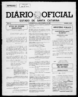 Diário Oficial do Estado de Santa Catarina. Ano 54. N° 13534 de 09/09/1988